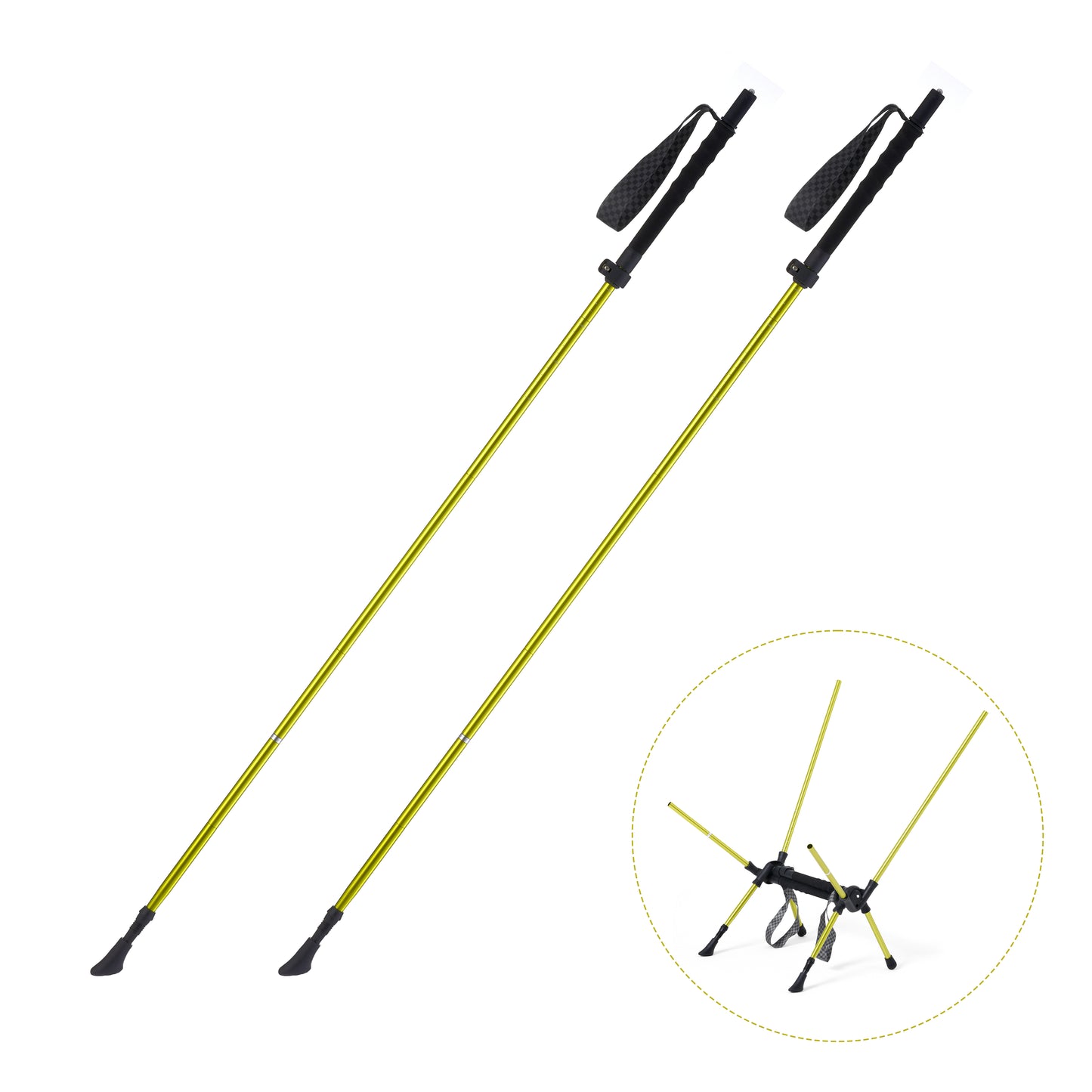 ULRabbit® Portable Ultralight Backpack Camping Chair With Hiking Pole 2 in 1