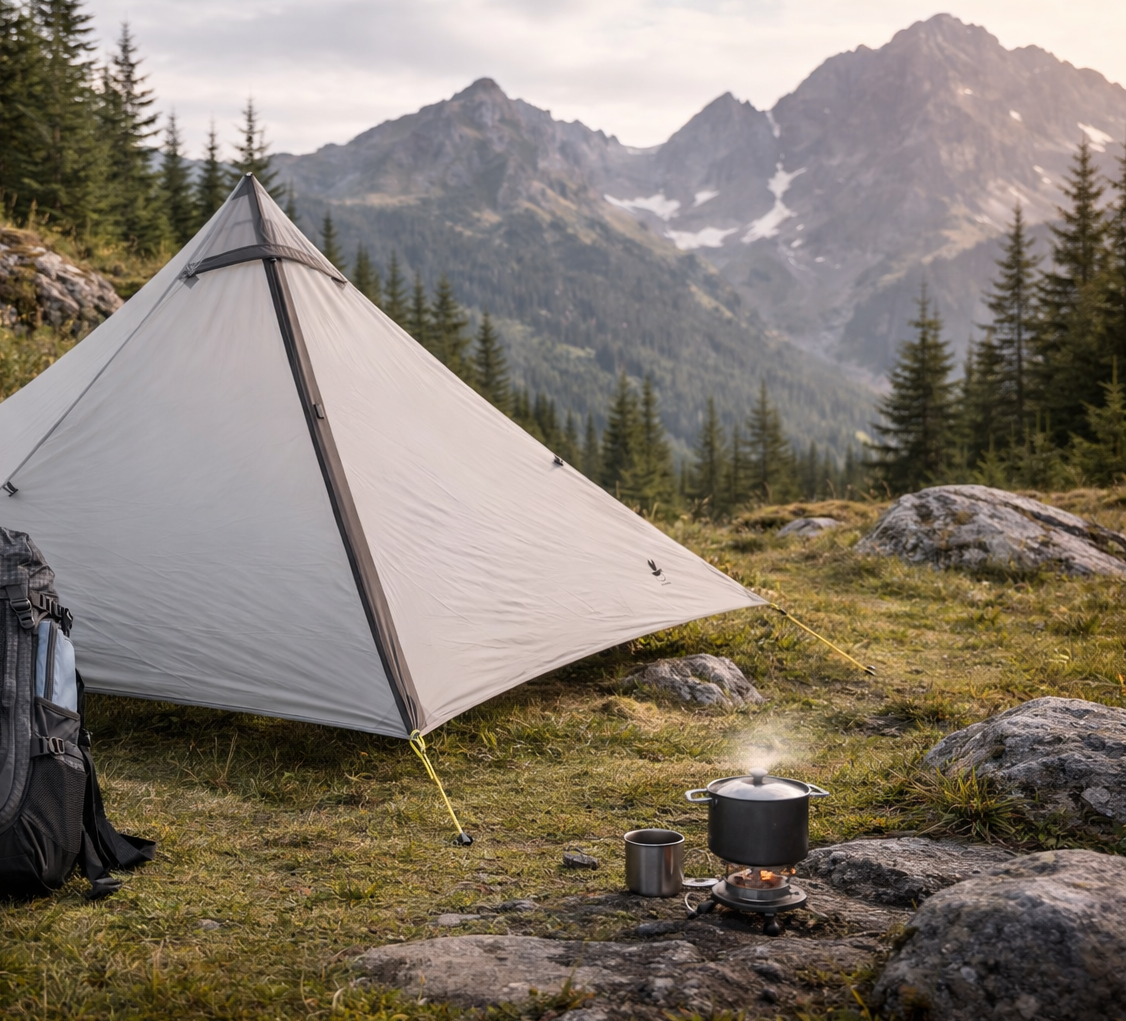 ULRabbit™ Solo PLUS Ultra-Wanderzelt 1 P 